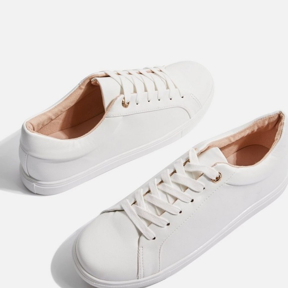 Topshop Shoes - Topshop Cookie Lace Up Trainers